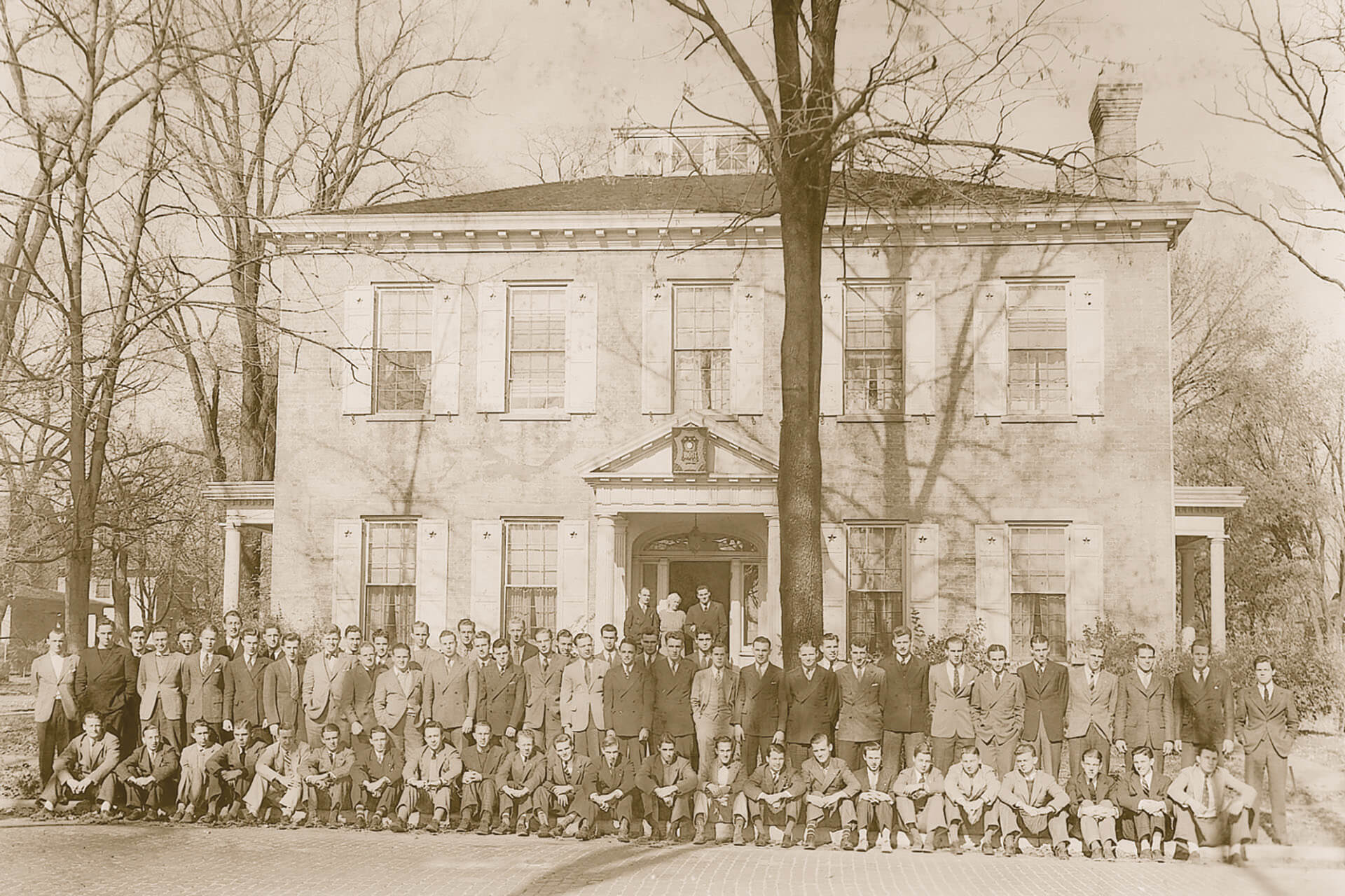 Alpha Chapter House - 1937