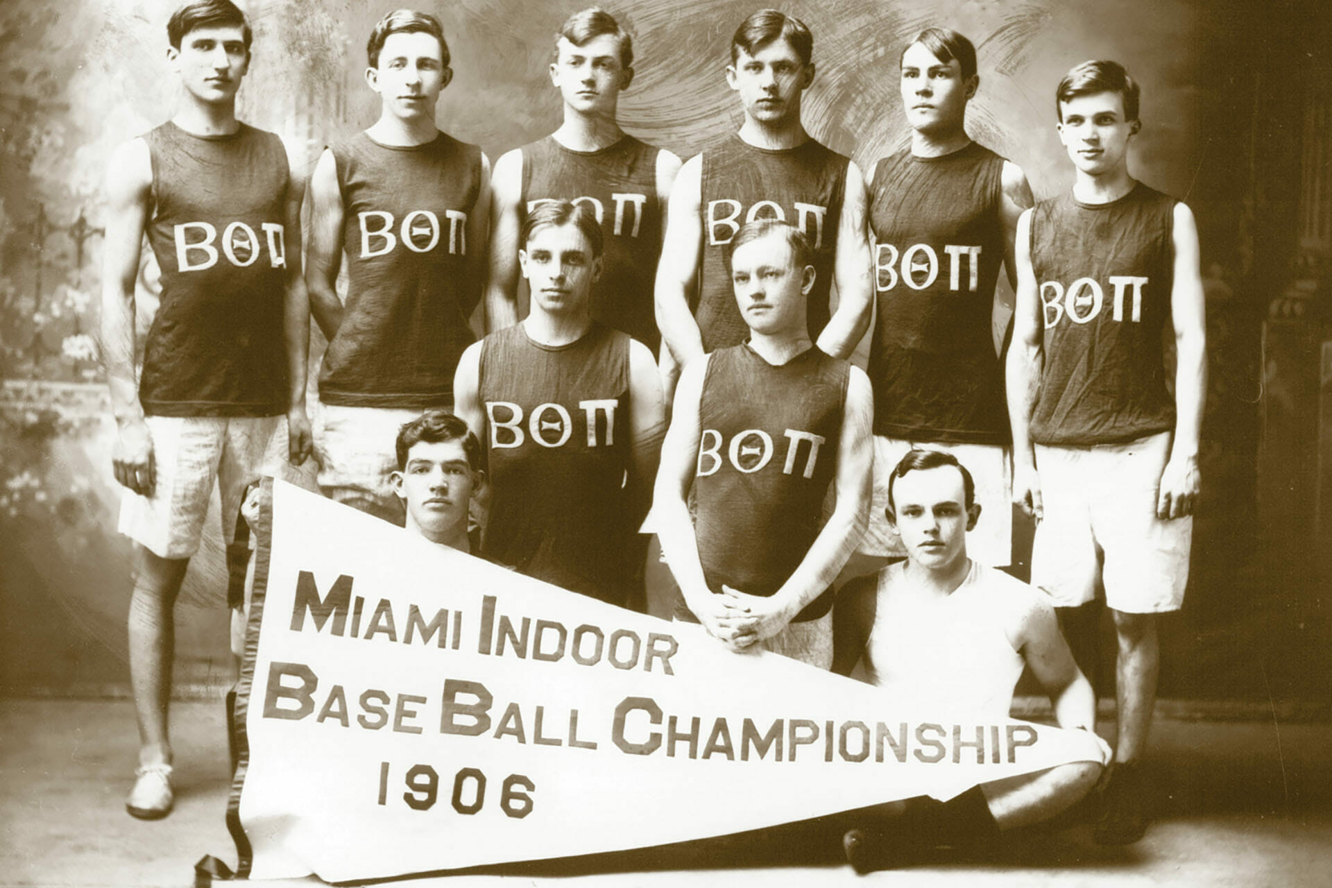 Beta Miami Baseball Team (1906)